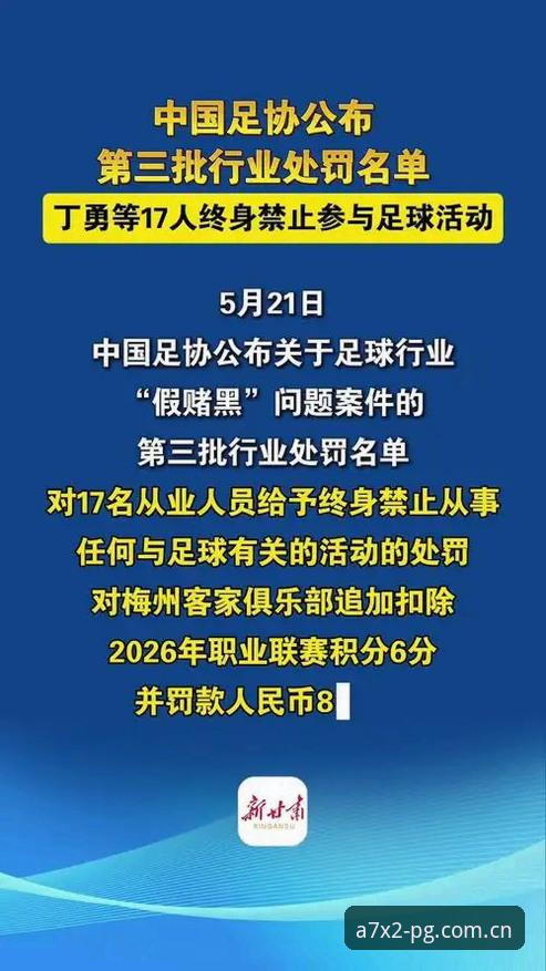 资深用户分享：从足协第三批禁足名单看中国足球的治理与PG游戏平台的观赛体验